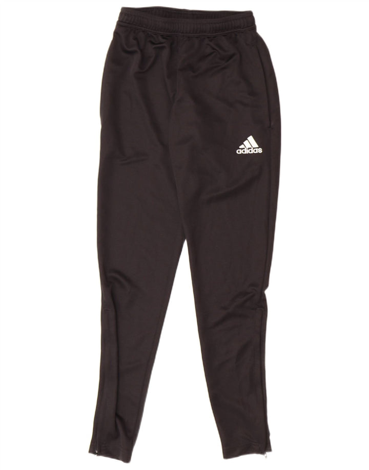 ADIDAS Womens Tracksuit Trousers UK 6 XS  Black Polyester