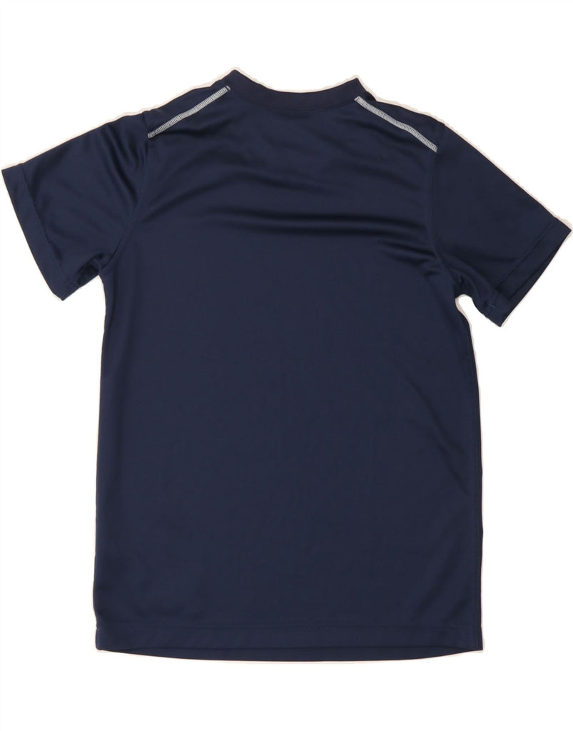 NIKE Mens Dri Fit T-Shirt Top Large Navy Blue Polyester Vintage Nike and Second-Hand Nike from Messina Hembry 