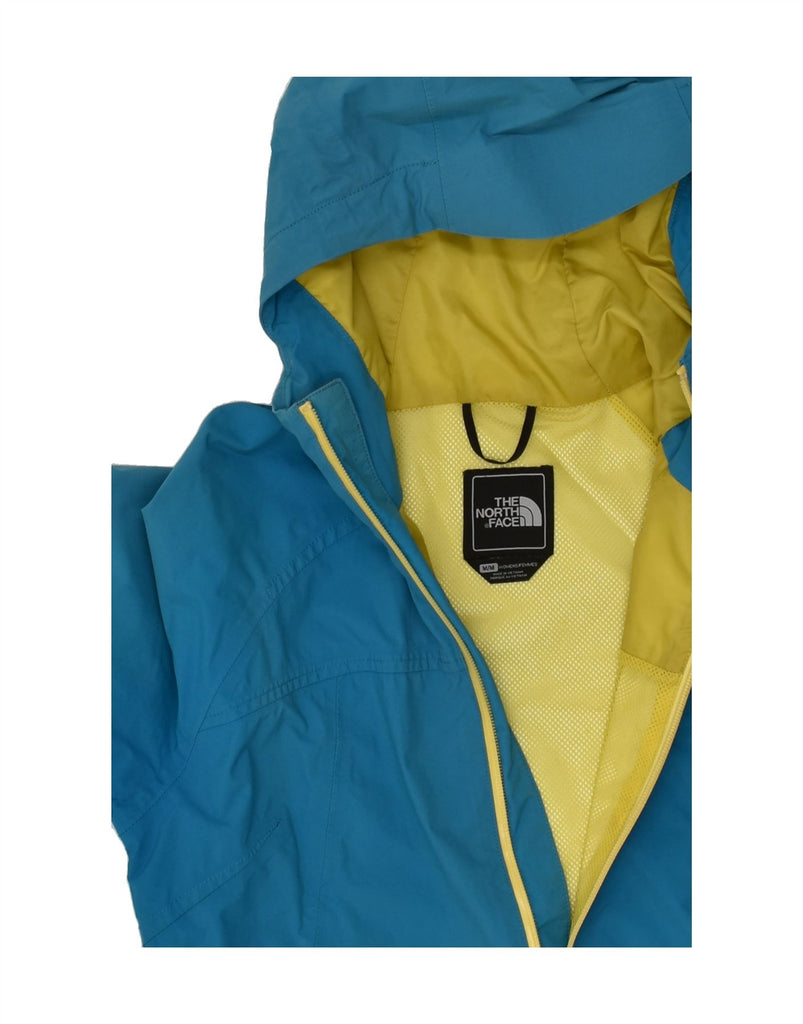 THE NORTH FACE Womens Hooded Rain Jacket UK 14 Medium Blue Nylon | Vintage The North Face | Thrift | Second-Hand The North Face | Used Clothing | Messina Hembry 