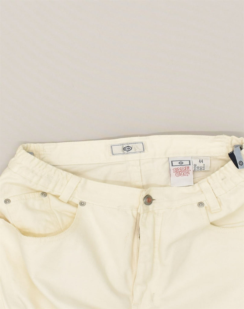 BANANA REPUBLIC Womens Girlfriend Chino Trousers US 6 Medium W32 L30 Khaki, Vintage & Second-Hand Clothing Online