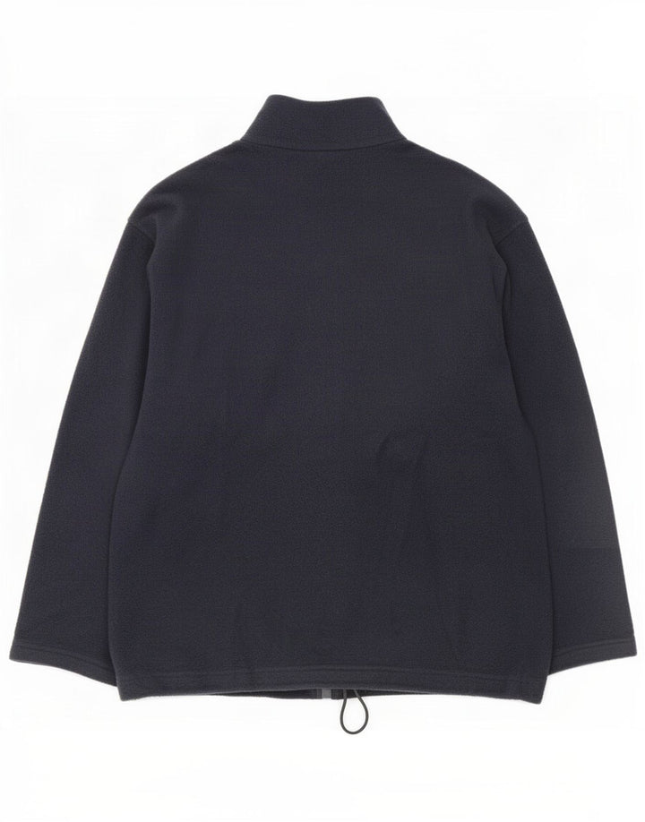 Marks & Spencer Mens St. Michael Fleece Jacket UK 40 Large Navy Blue