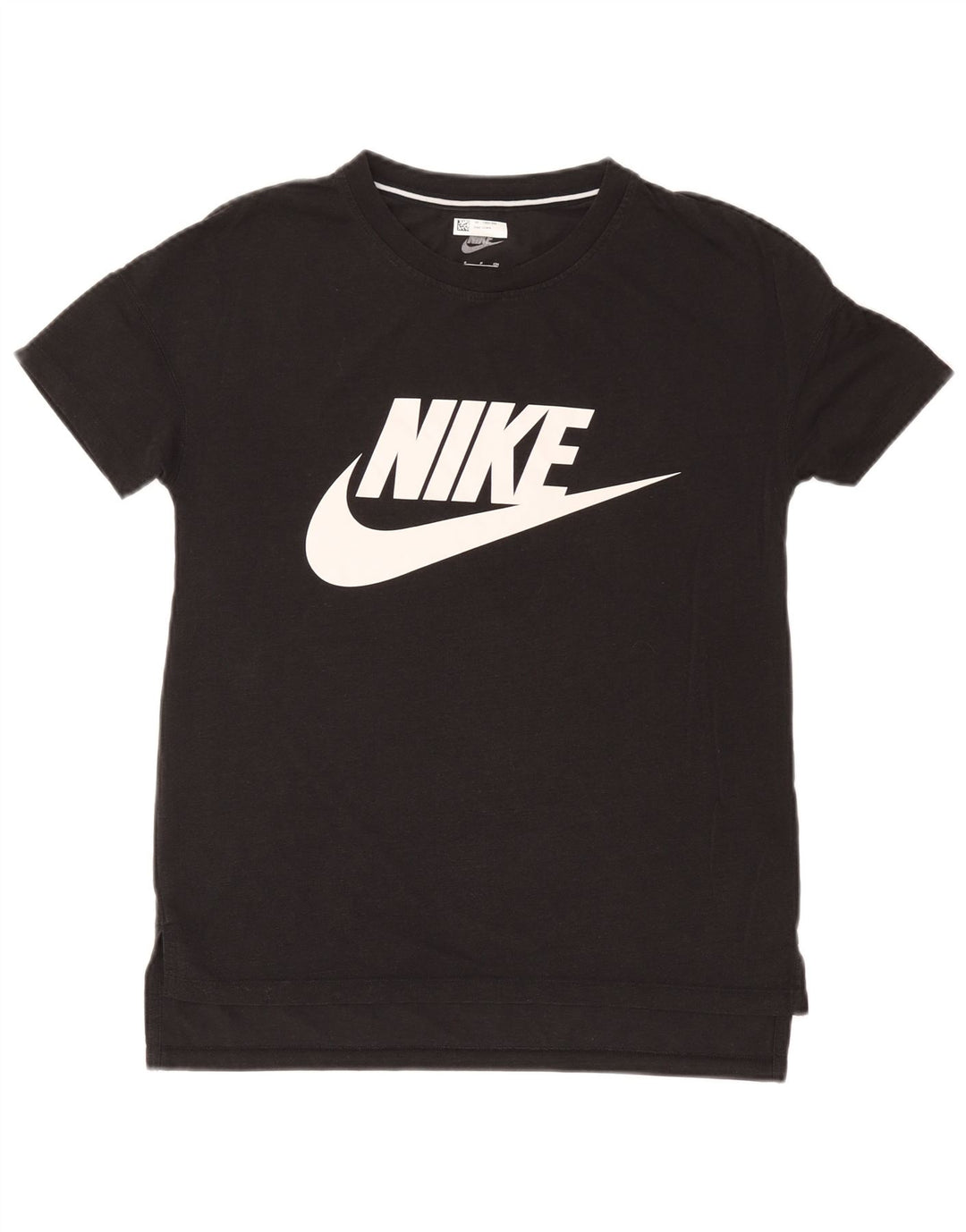 Nike Mens Graphic T-Shirt Top Small Black Modal