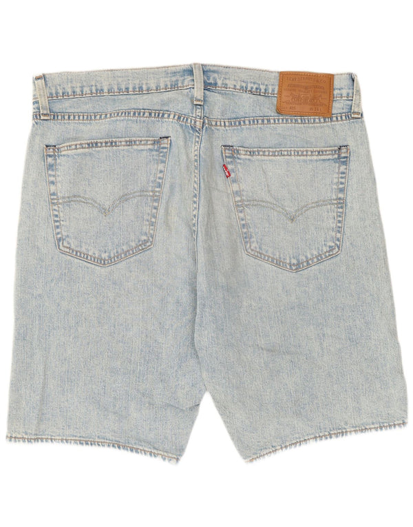 Levi's Mens 405 Denim Shorts Large W36 Blue Cotton