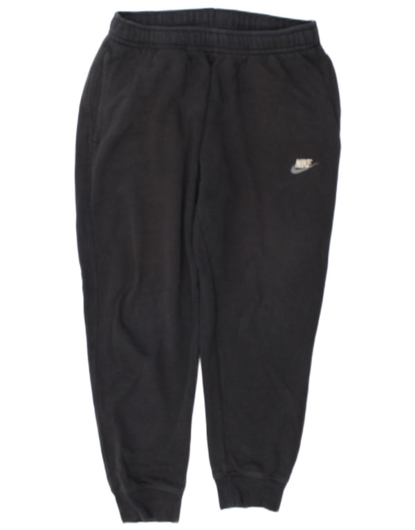 Nike Mens Tracksuit Trousers Joggers Medium  Black Cotton