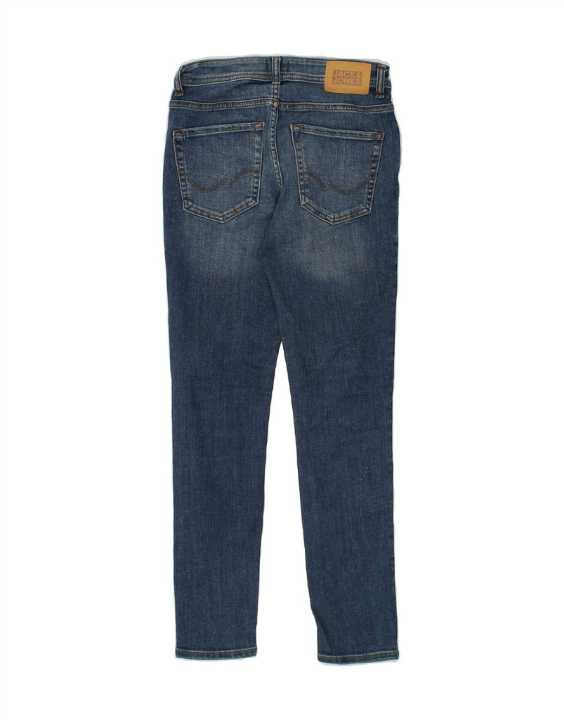 JACK & JONES Boys Liam Skinny Jeans 12-13 Years W26 L27  Blue Cotton | Vintage Jack & Jones | Thrift | Second-Hand Jack & Jones | Used Clothing | Messina Hembry 