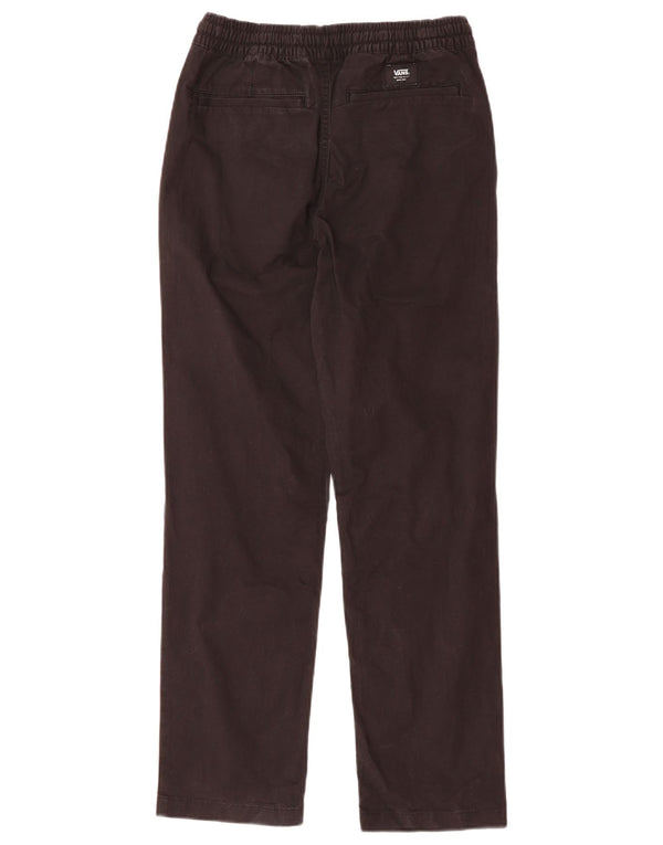 Vans Boys Off The Wall Chino Trousers 12-13 Years W28 L27 Large Black