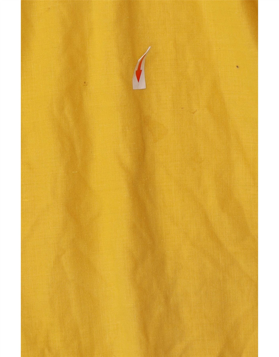 Vintage Womens A-Line Dress UK 16 Large Yellow