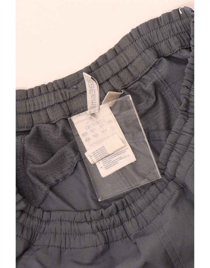 Adidas Mens Clima 365 Sport Shorts Small Grey Polyester