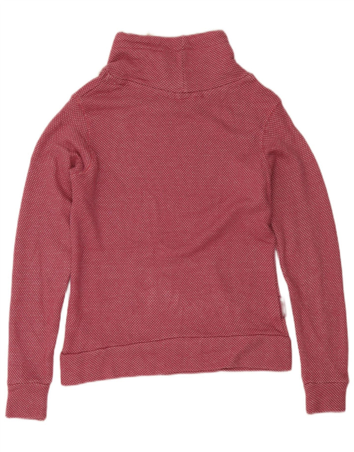 Mountain Warehouse Womens Sweatshirt Jumper UK 8 Small Pink Cotton
