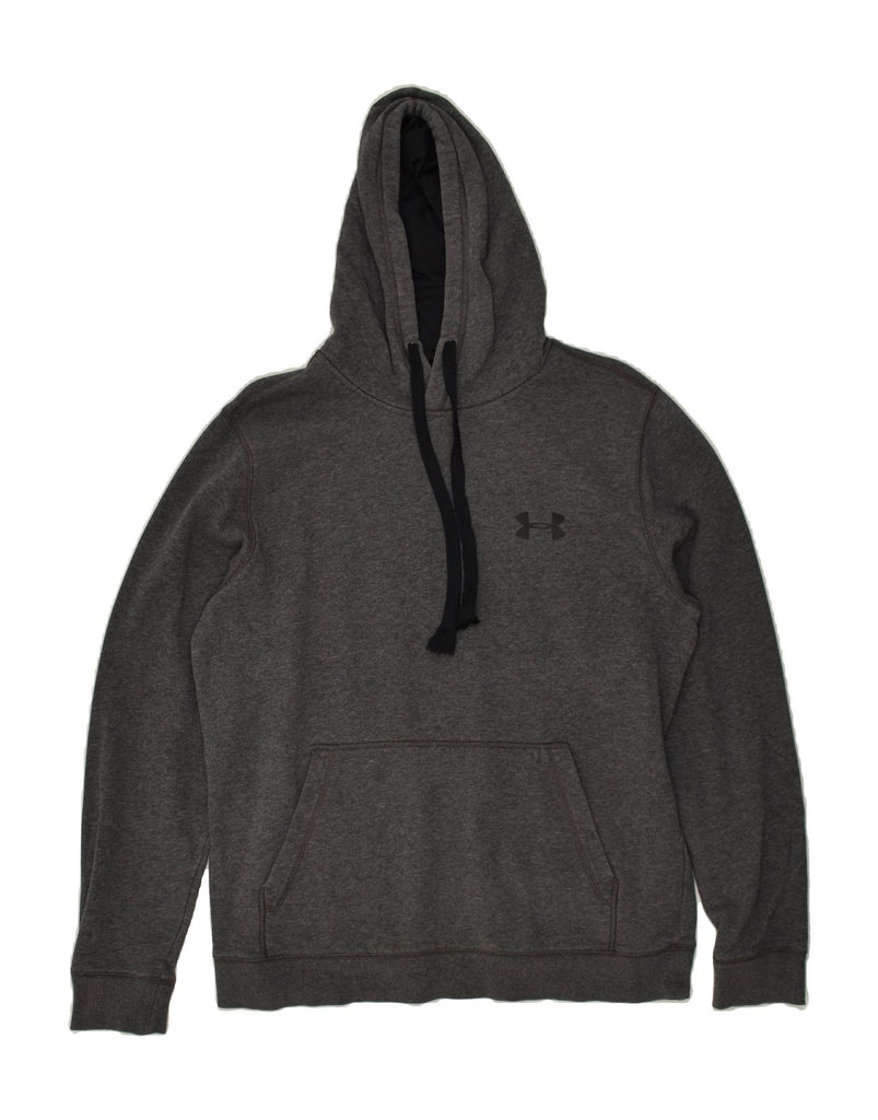 UNDER ARMOUR Mens Graphic Hoodie Jumper Medium Grey Cotton | Vintage Under Armour | Thrift | Second-Hand Under Armour | Used Clothing | Messina Hembry 