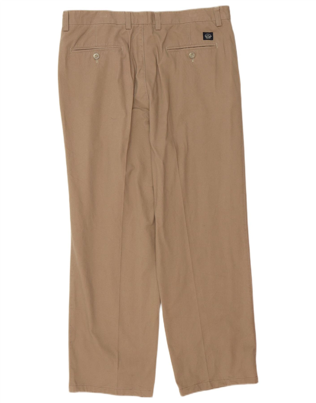 Dockers Mens Pegged Chino Trousers W38 L30 Beige Cotton