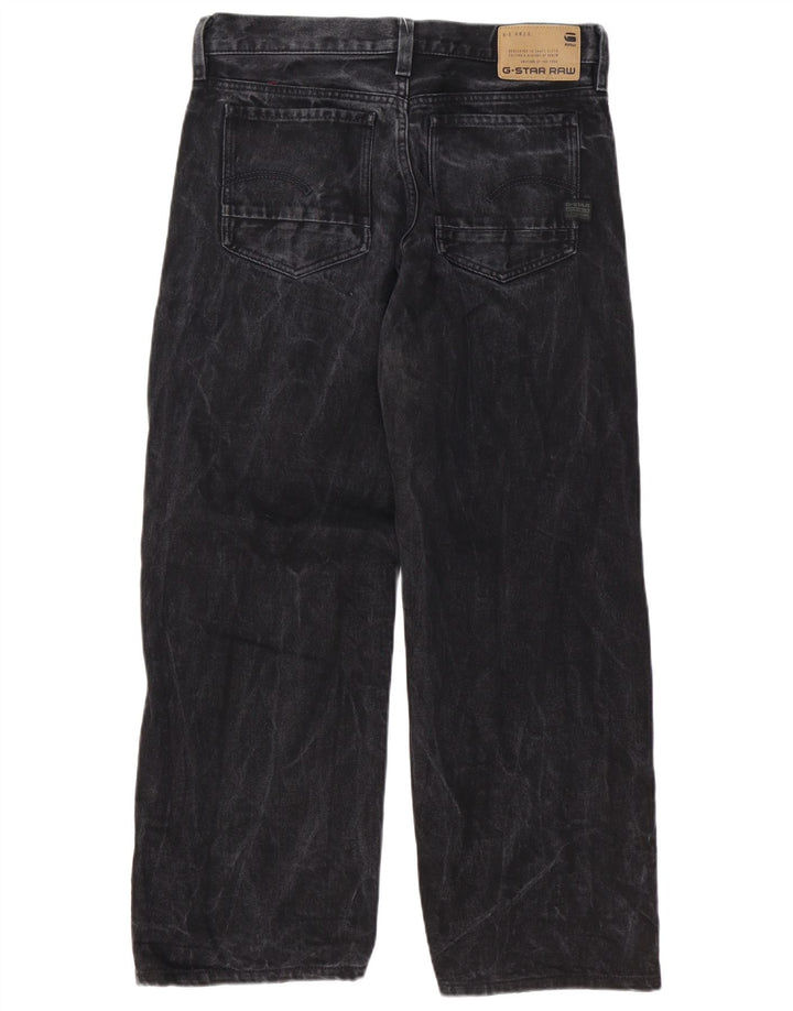 G-Star Womens Loose Jeans W32 L28 Black Cotton
