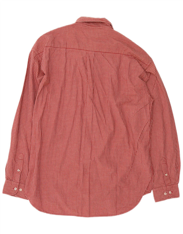 Kappa Mens Shirt XL Red Check Cotton