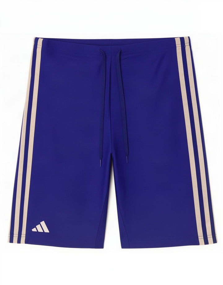 Adidas Mens Sport Shorts Small Blue Polyamide