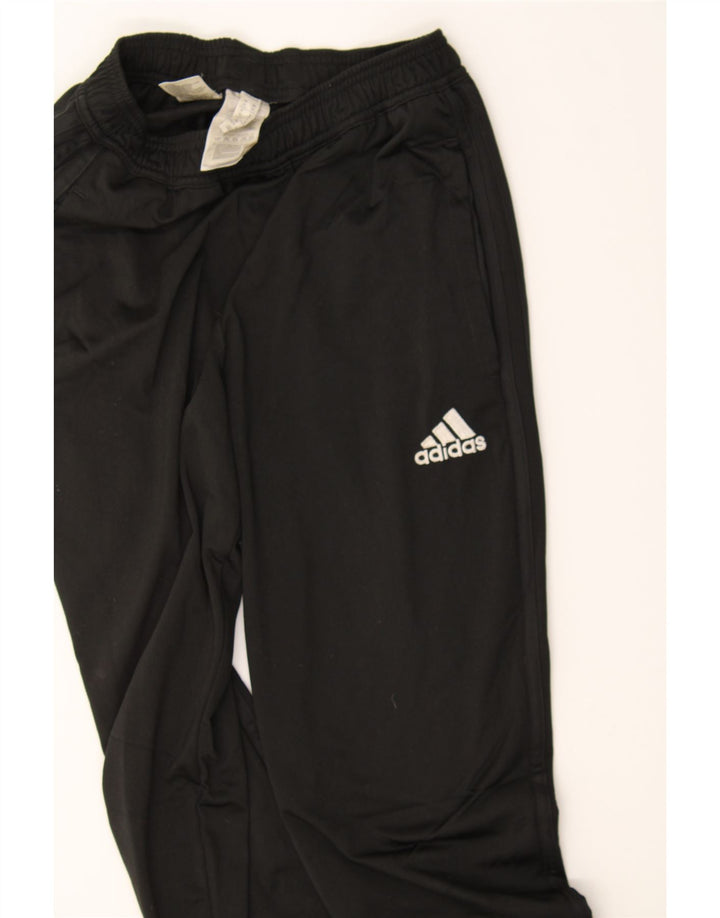 ADIDAS Womens Tracksuit Trousers UK 6 XS Black Polyester Vintage Adidas and Second-Hand Adidas from Messina Hembry 