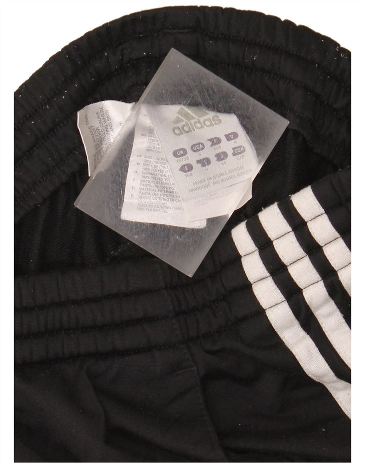 Adidas Mens Tracksuit Trousers UK 36/38 Small Black Polyester