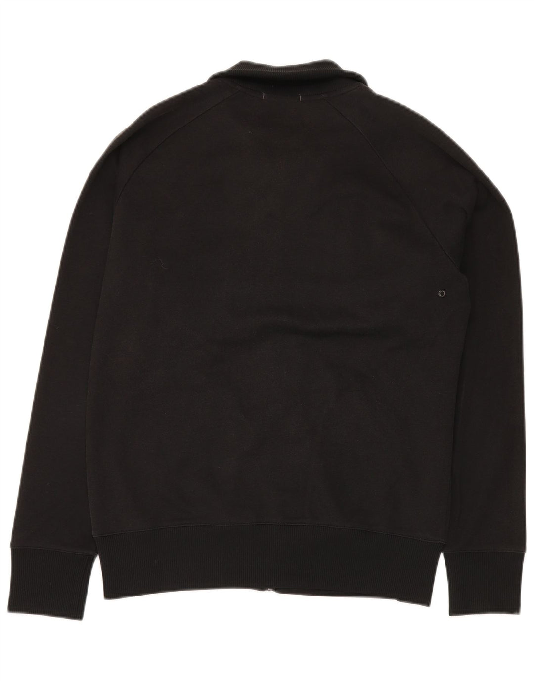 Dkny Mens Tracksuit Top Jacket Small Black Cotton