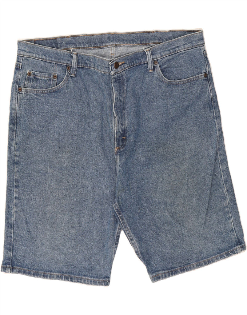 WRANGLER Mens Relaxed Fit Denim Shorts W40 XL Blue Cotton Vintage Wrangler and Second-Hand Wrangler from Messina Hembry 
