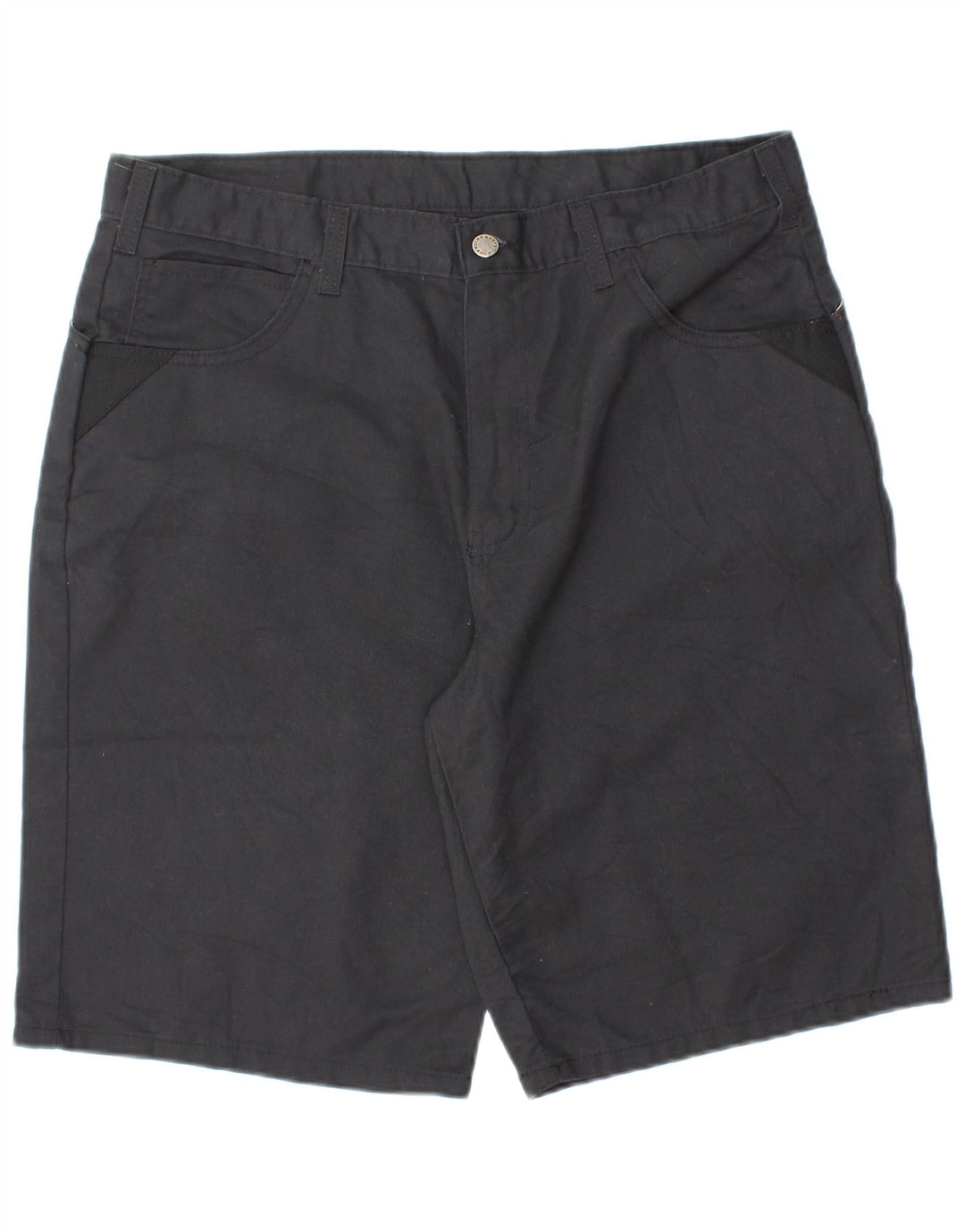 DICKIES Mens Casual Shorts W36 Large Black Polyester