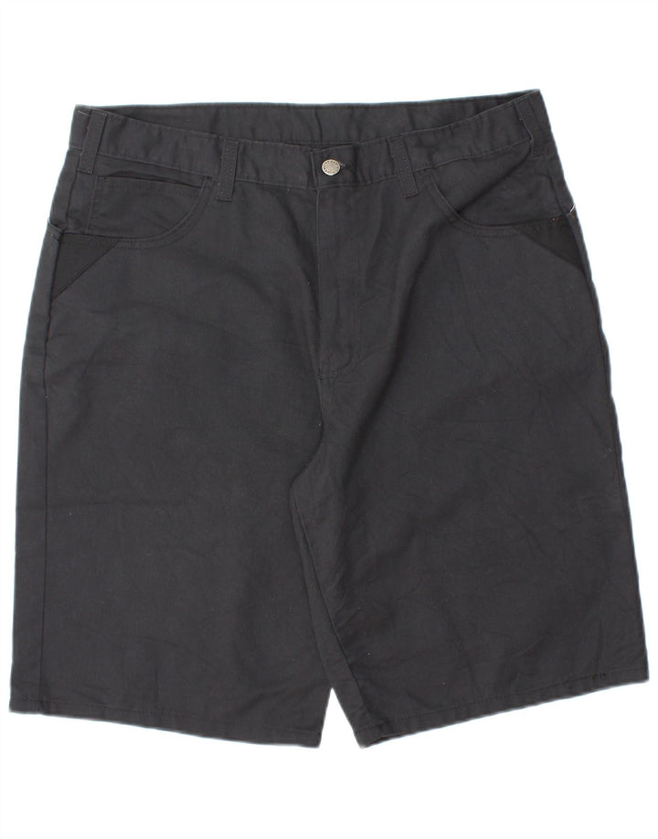 DICKIES Mens Casual Shorts W36 Large Black Polyester