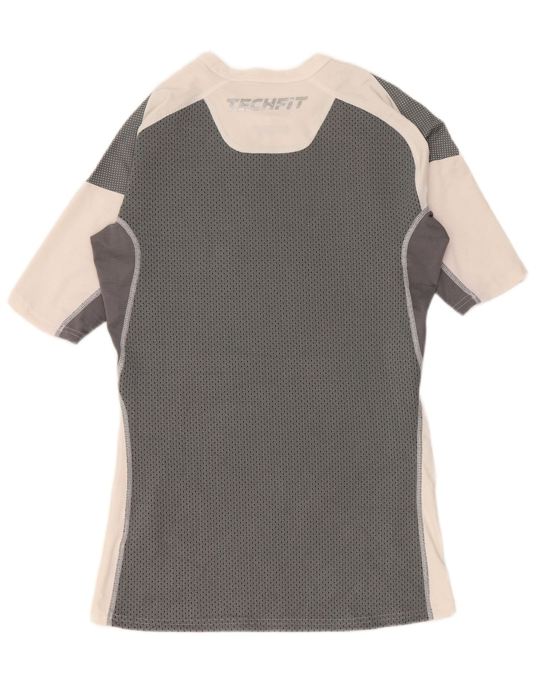 Adidas Mens Compression Graphic T-Shirt Top Large White Colourblock