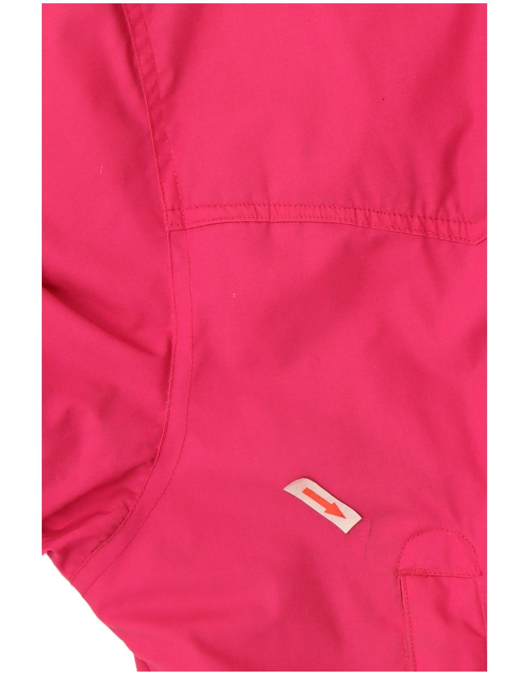Etirel Womens Hooded Oversized Padded Jacket EU 42 Large Pink Polyester