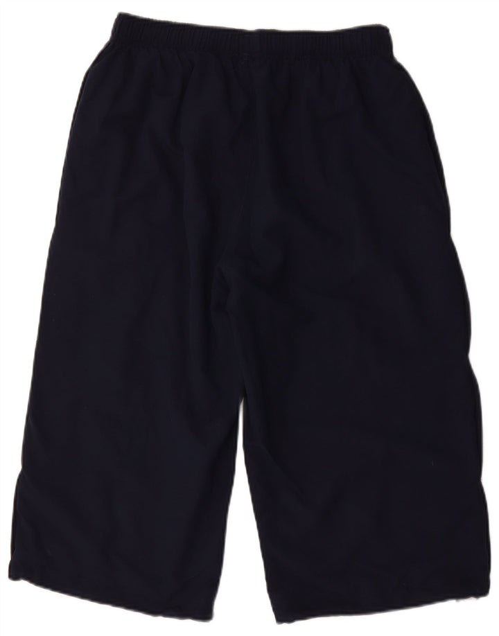 Canterbury Mens Graphic Bermuda Sport Shorts Medium Navy Blue Polyester