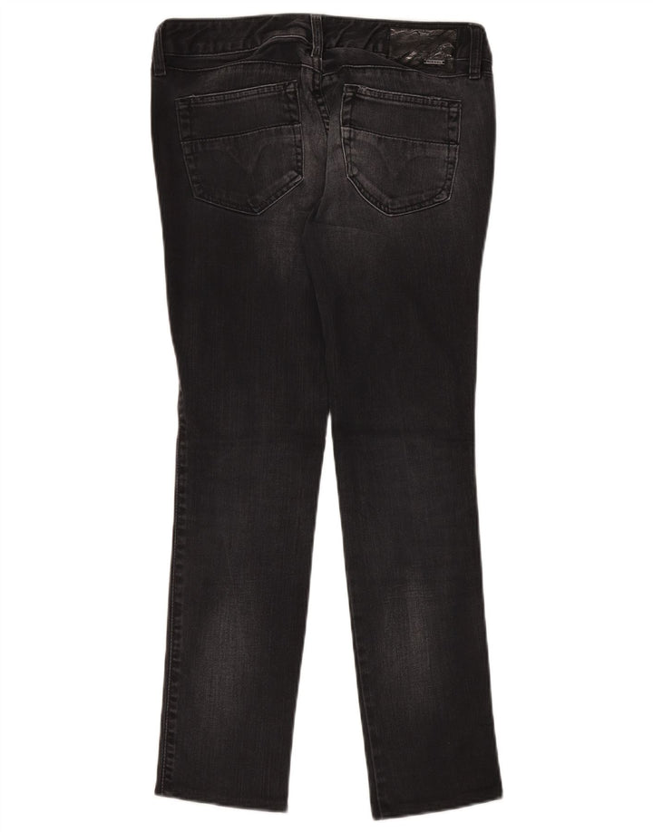 Diesel Womens Cuddy Slim Jeans W27 L28 Black Cotton