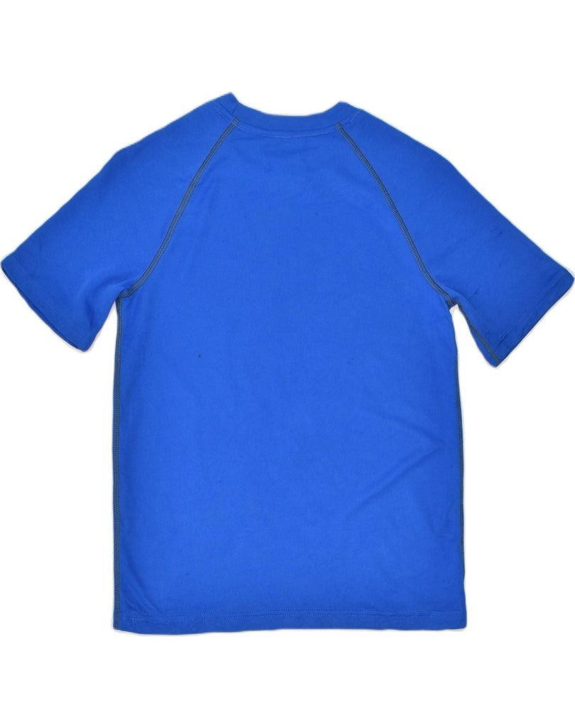 STARTER Boys T-Shirt Top 10-11 Years Largw Blue Polyester | Vintage Starter | Thrift | Second-Hand Starter | Used Clothing | Messina Hembry 