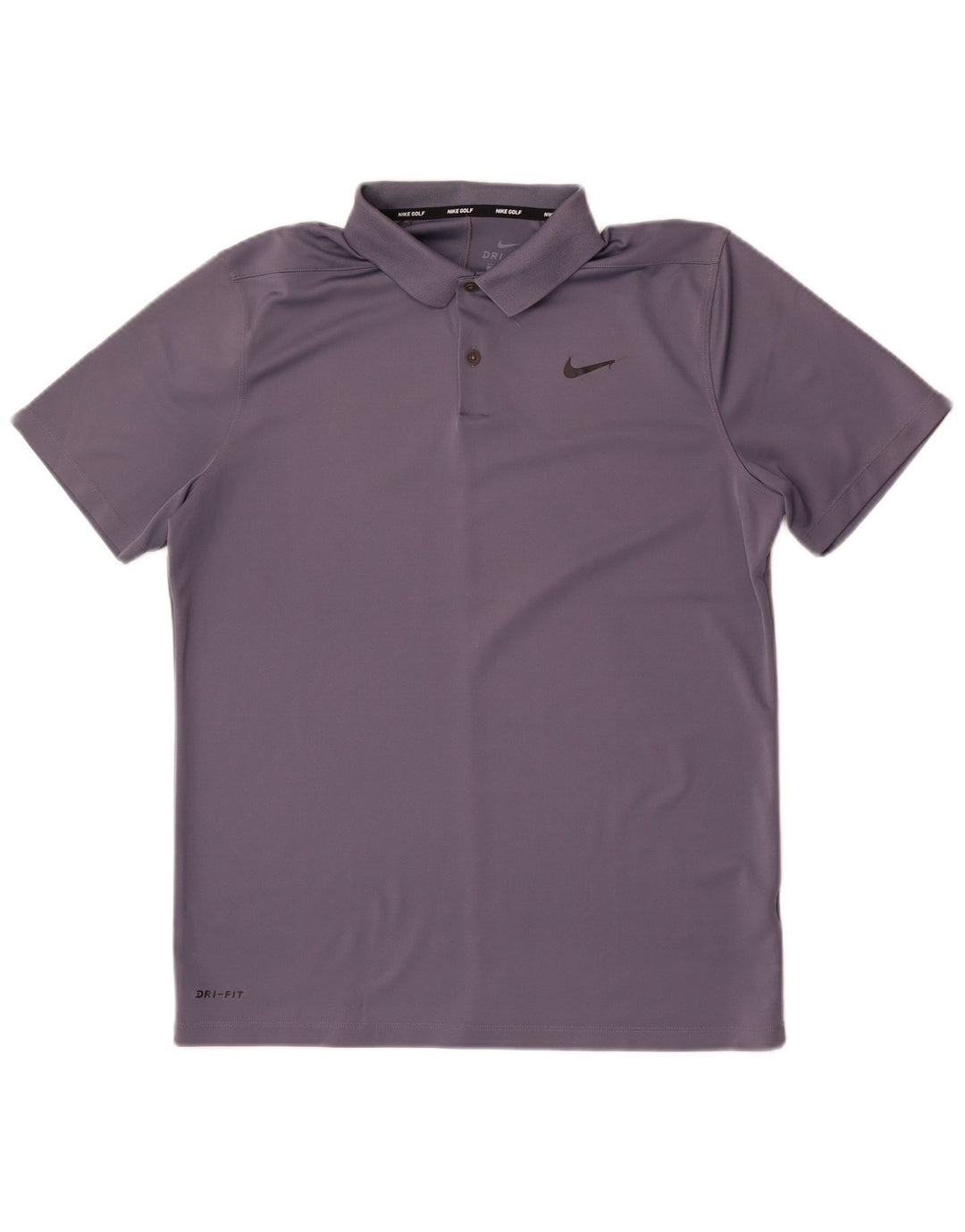 Nike Mens Dri Fit Polo Shirt Large Grey