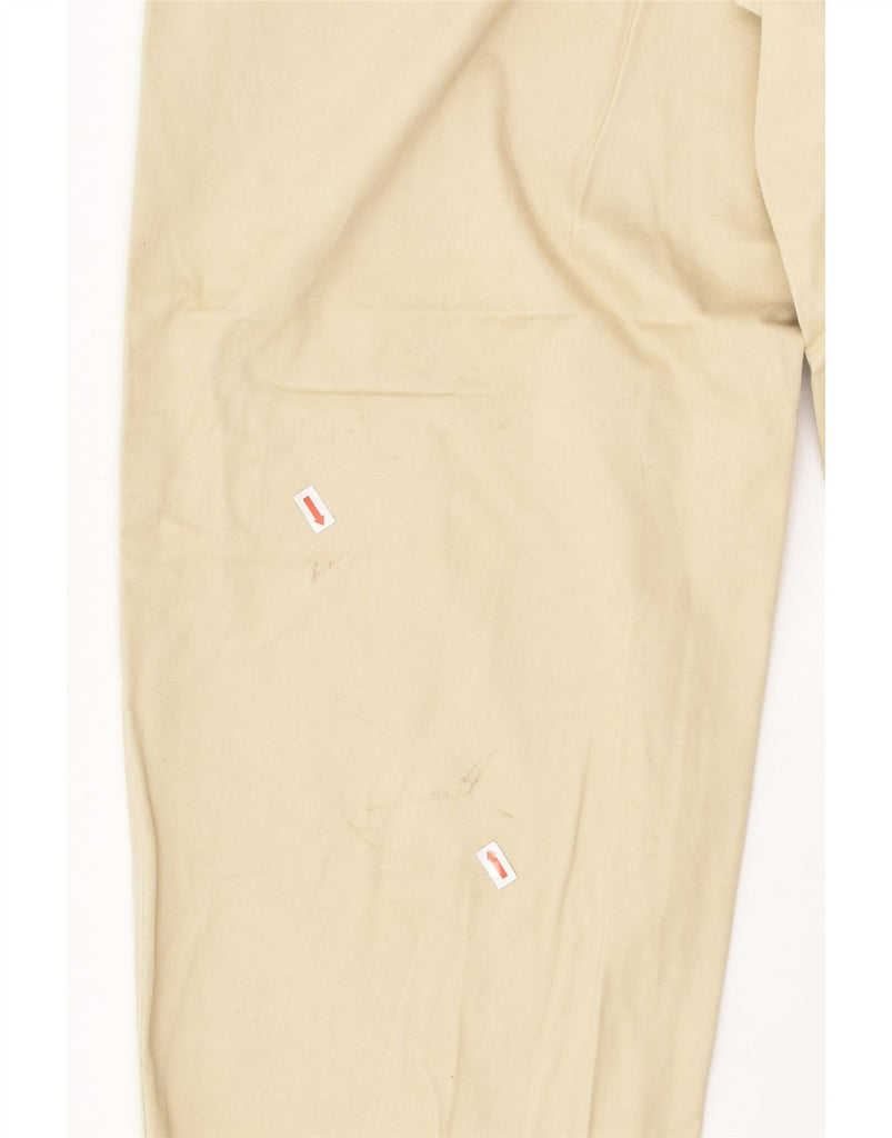 NAUTICA Mens Pegged Casual Trousers W36 L30 Beige Cotton | Vintage Nautica | Thrift | Second-Hand Nautica | Used Clothing | Messina Hembry 