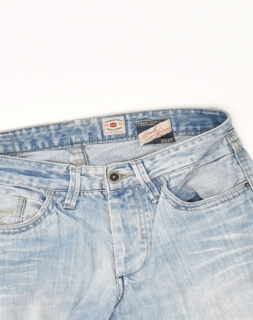 JACK & JONES Mens Straight Jeans W30 L34 Blue Cotton | Vintage Jack & Jones | Thrift | Second-Hand Jack & Jones | Used Clothing | Messina Hembry 