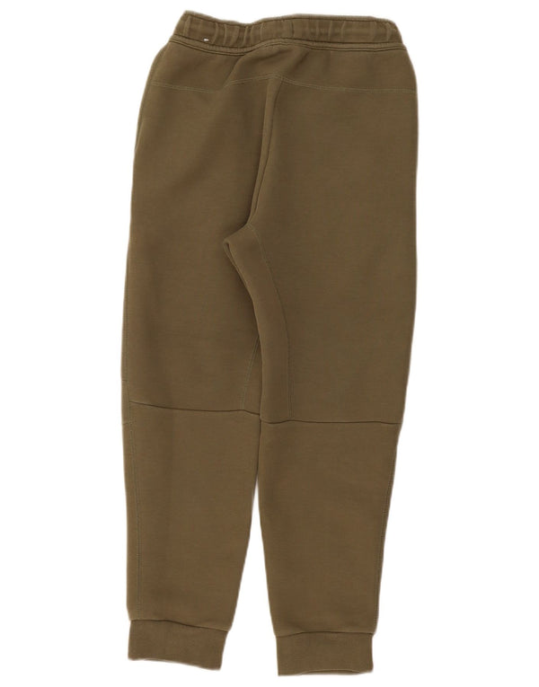 Nike Boys Tracksuit Trousers Joggers 12-13 Years Large Khaki Cotton