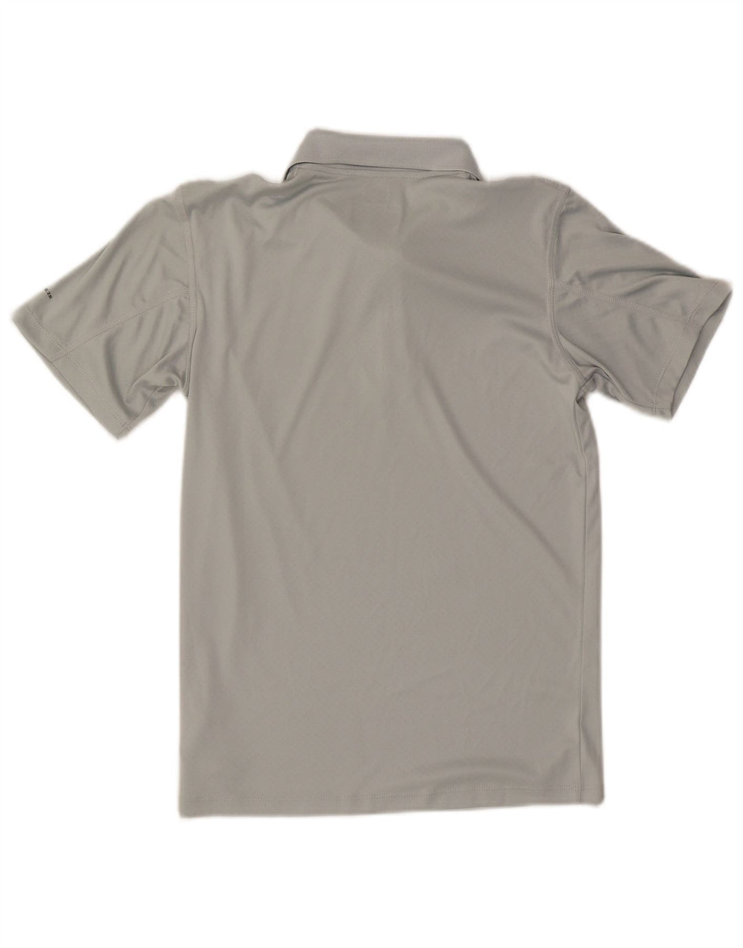 COLUMBIA Mens Omni-Freeze Zero Polo Shirt Small Grey Polyester