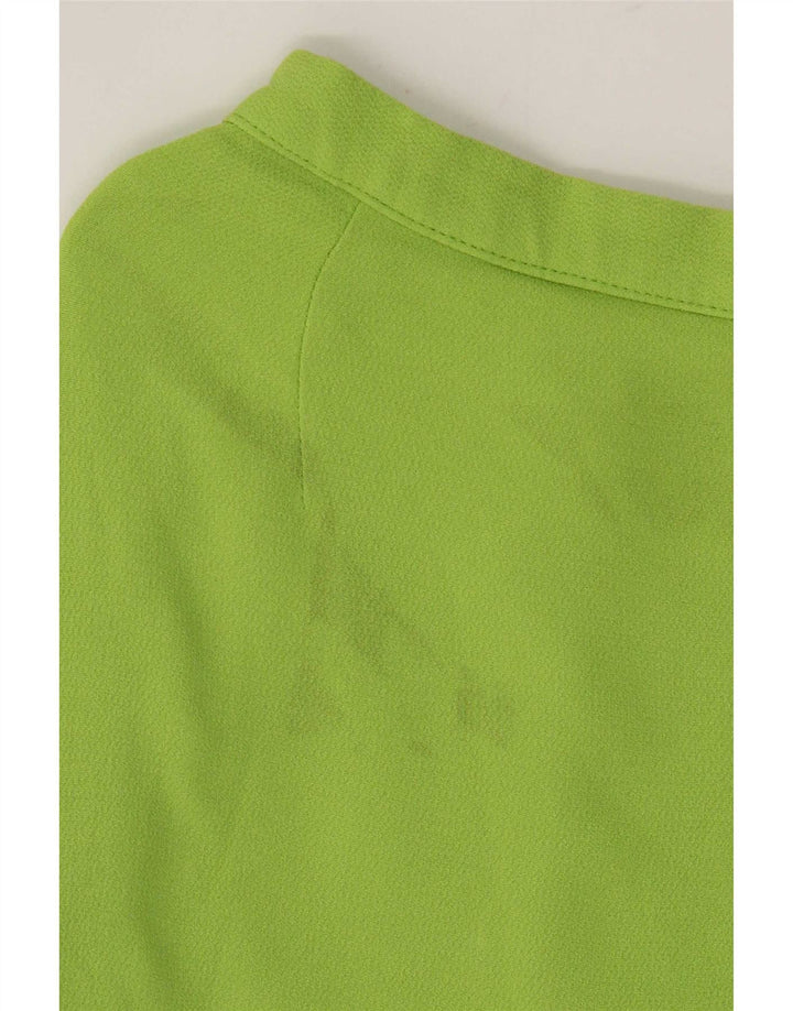 Swish Womens 4 Button 2 Piece Skirt Set UK 8 Small W24 Green