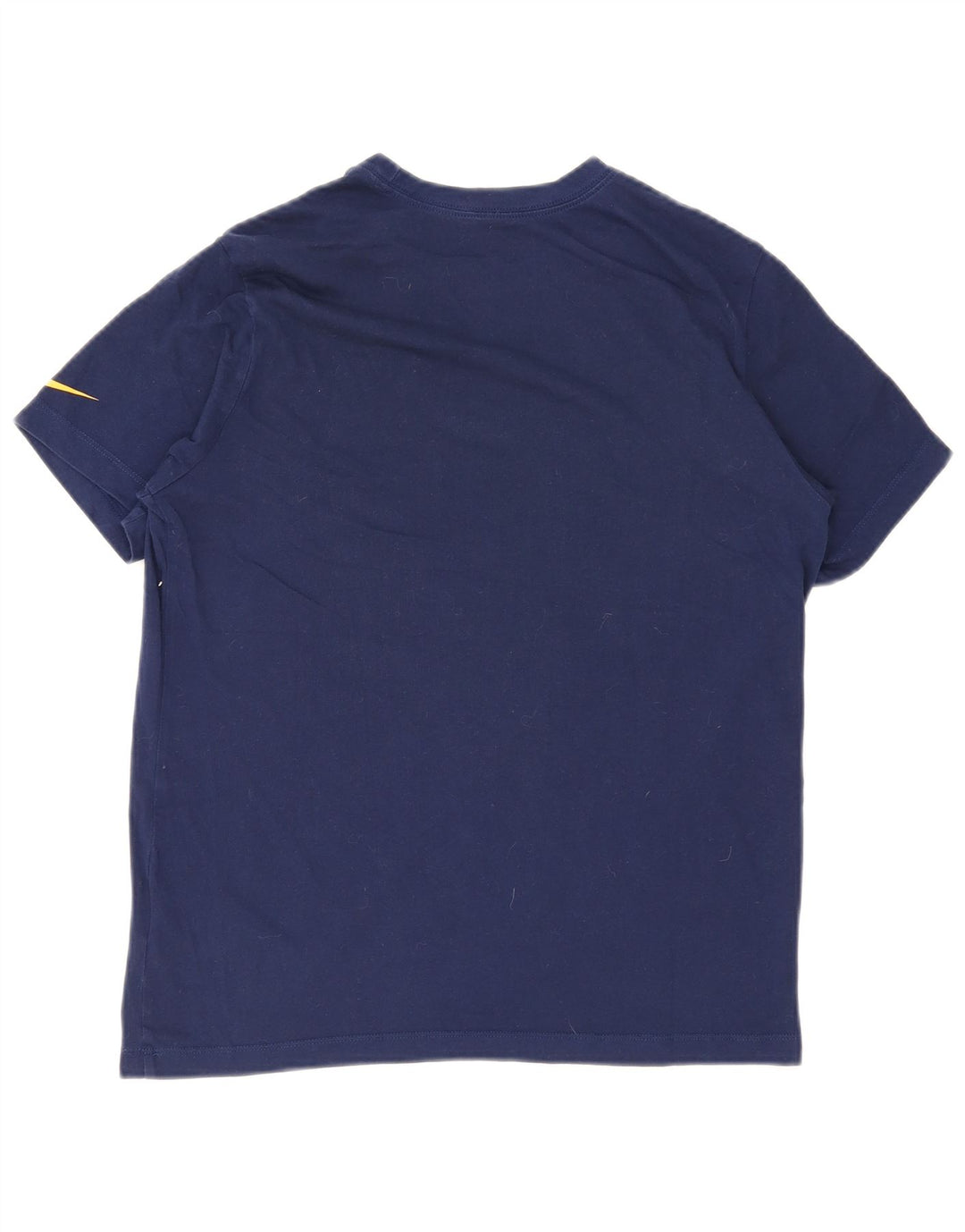 Nike Mens Graphic T-Shirt Top Medium Navy Blue Cotton