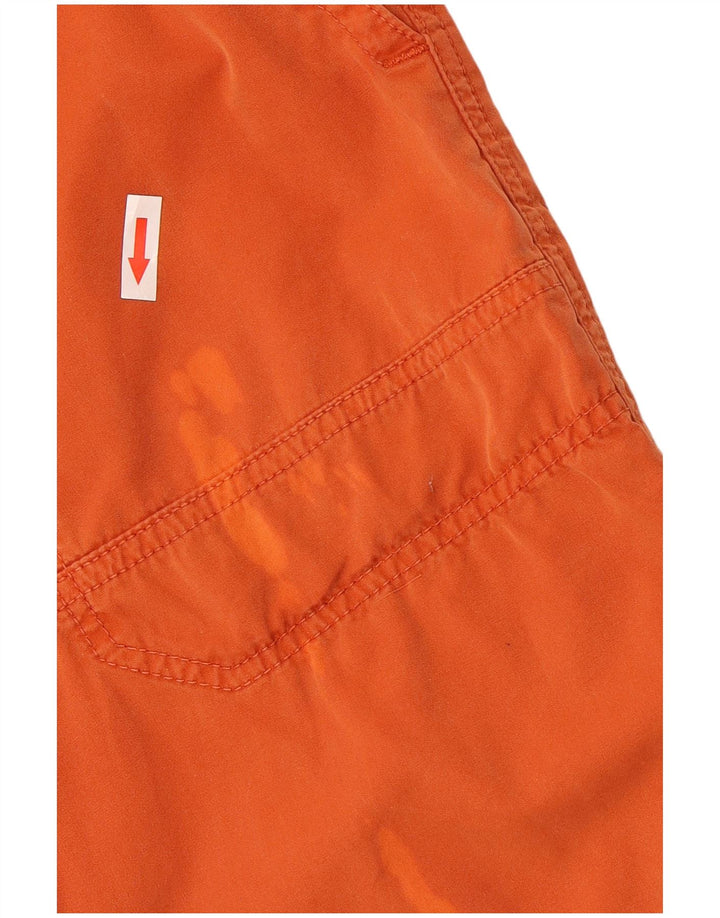 Gas Mens Chino Shorts W31 Medium Orange Cotton