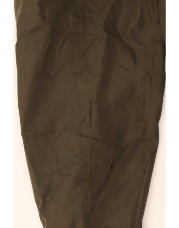 Marks & Spencer Mens Regular Fit Bomber Jacket UK 38 Medium Khaki Polyester