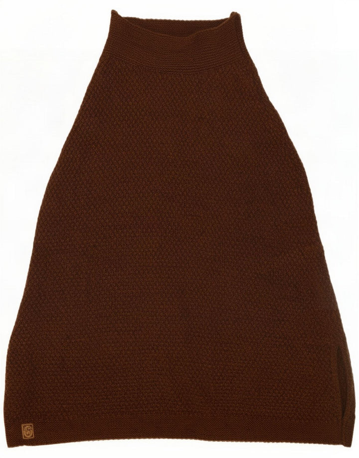 Scorpion Bay Womens Poncho Jumper One Size Brown Acrylic