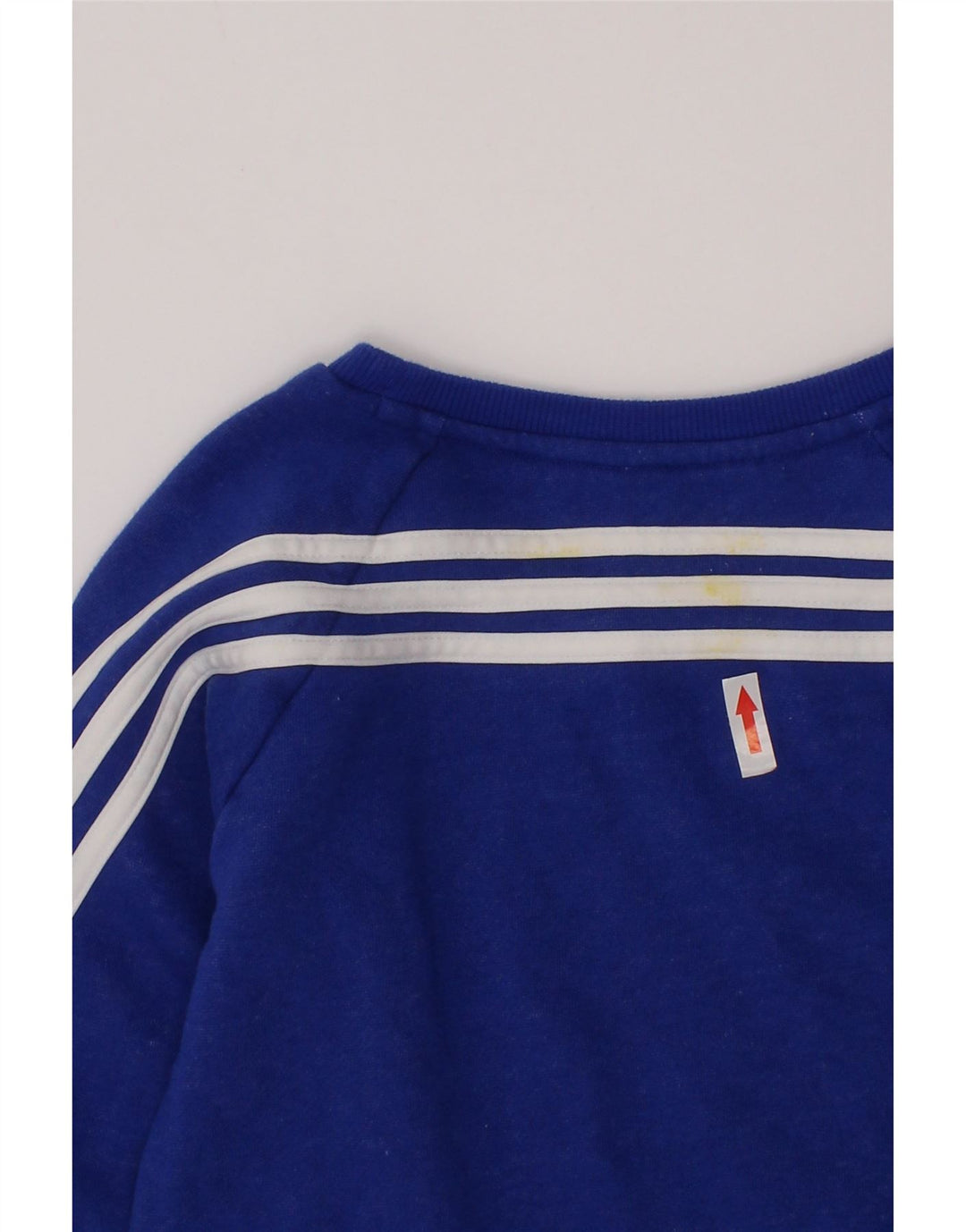 Adidas Boys Sweatshirt Jumper 3-4 Years Blue Cotton