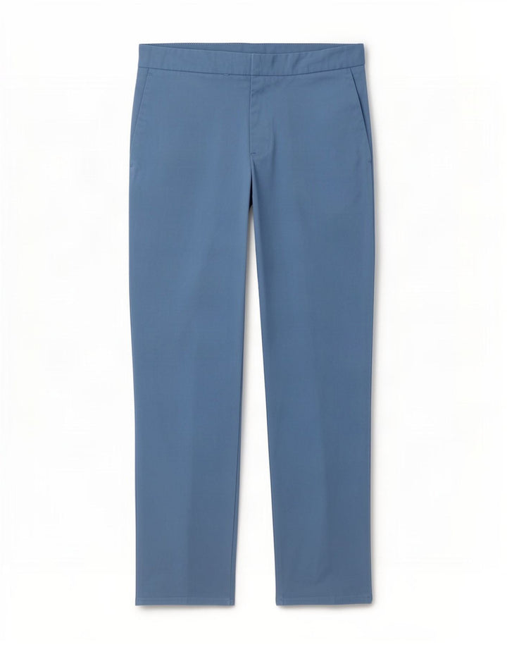 Zara Womens Tapered Chino Trousers EU 40 Medium W30 L26 Blue Polyester