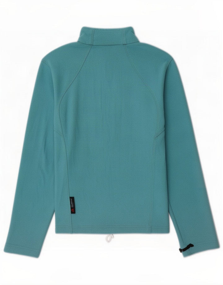 Jack Wolfskin Womens Liner Fleece Jacket UK 8 Small Blue Polyester