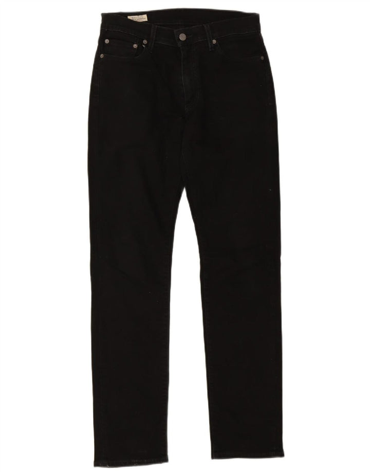 Levi's Mens 511 Slim Jeans W30 L32 Black Cotton