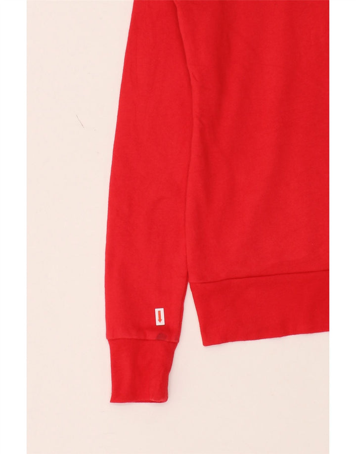 CHAMPION Mens Georgia Graphic Hoodie Jumper Small Red Vintage Champion and Second-Hand Champion from Messina Hembry 