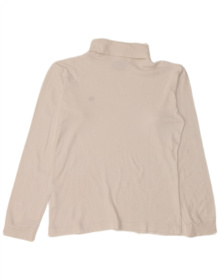 Champion Boys Top Long Sleeve 13-14 Years White Cotton
