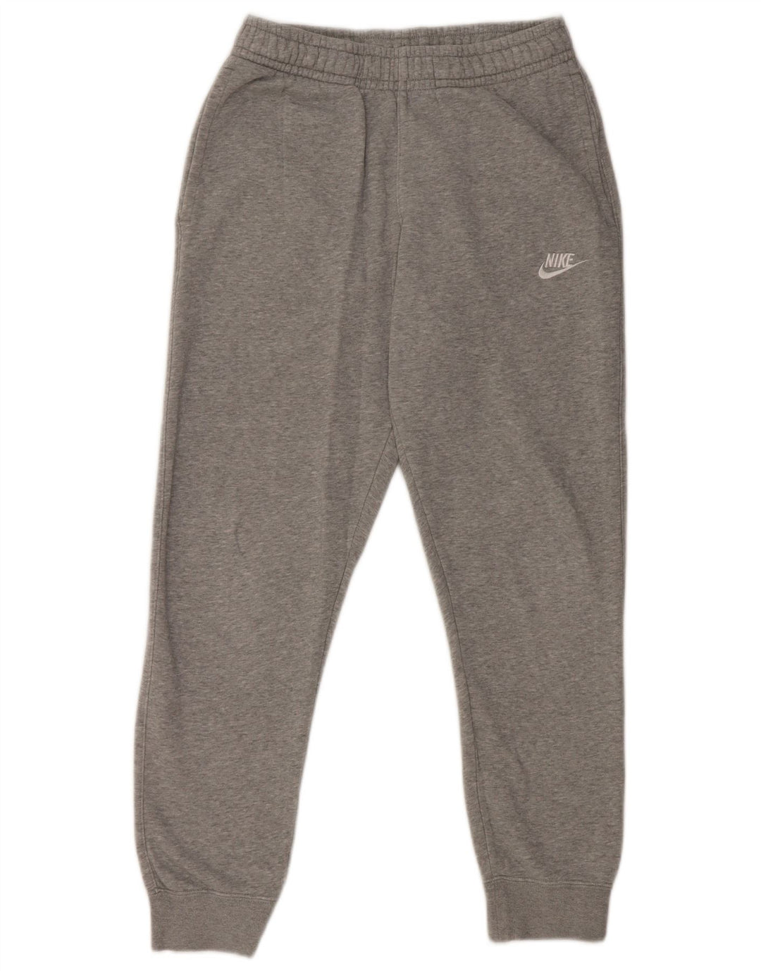 Nike Mens Tracksuit Trousers Joggers Small  Grey Cotton