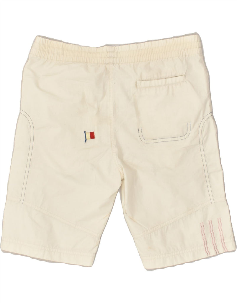 ADIDAS Boys Sport Shorts 5-6 Years Beige Cotton | Vintage Adidas | Thrift | Second-Hand Adidas | Used Clothing | Messina Hembry 