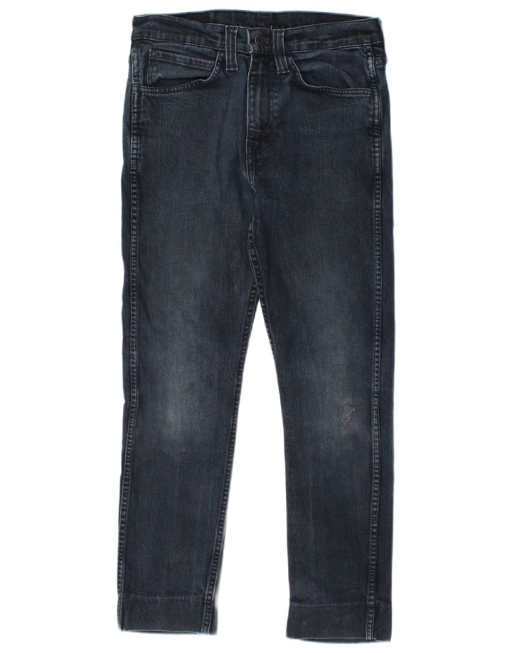 Levi's Mens 522 Slim Jeans W28 L25 Navy Blue Cotton
