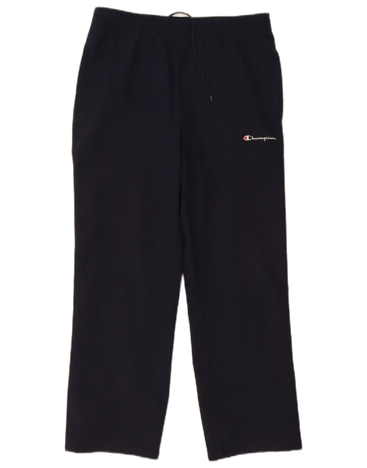 Champion Mens Tracksuit Trousers Small Navy Blue