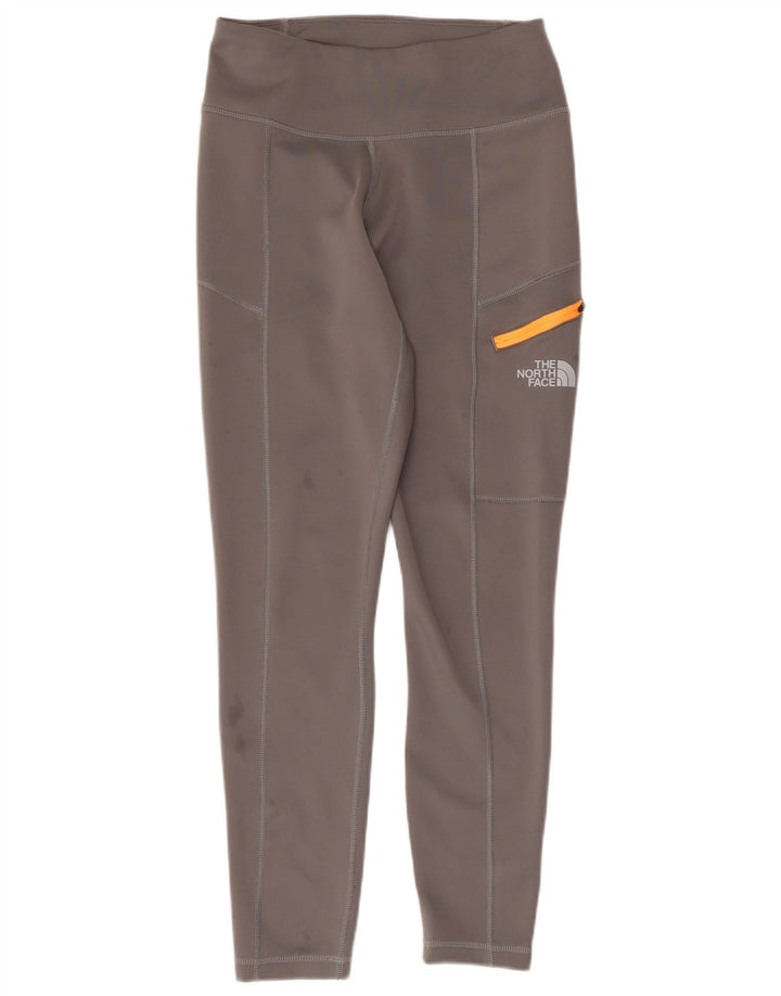 The North Face Womens Graphic Leggings UK 12 Medium  Grey Polyester